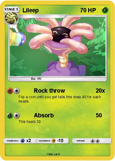 Pokemon Lileep