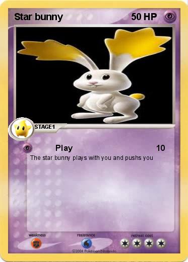 Pokemon Star bunny