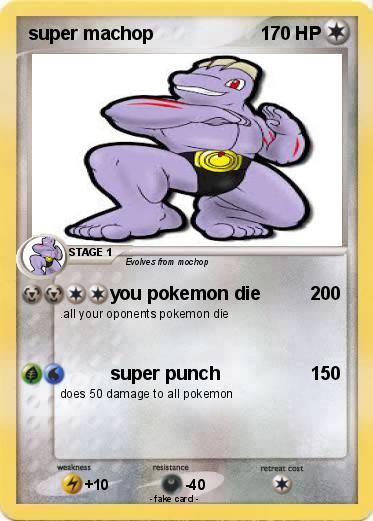 Pokemon super machop