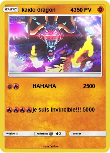 Pokemon kaido dragon          4350