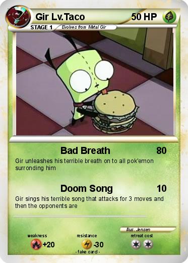 Pokemon Gir Lv.Taco