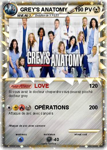 Pokemon GREY'S ANATOMY