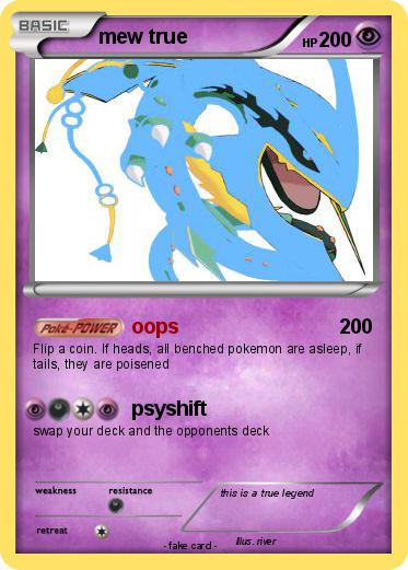 Pokemon mew true