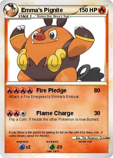 Pokemon Emma's Pignite