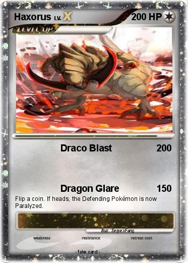 Pokemon Haxorus