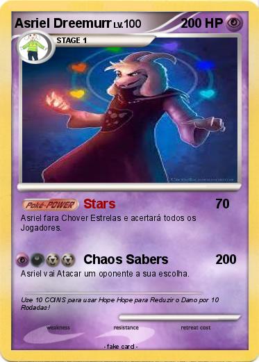 Pokemon Asriel Dreemurr