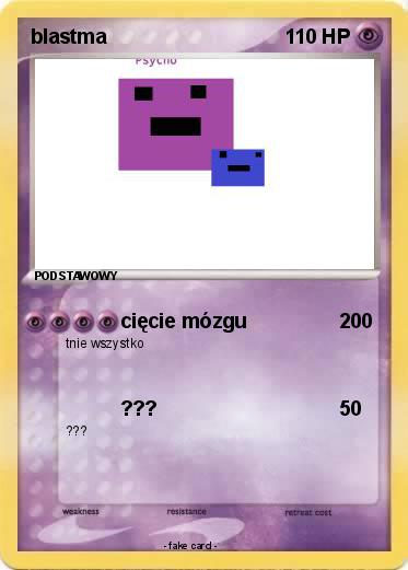 Pokemon blastma