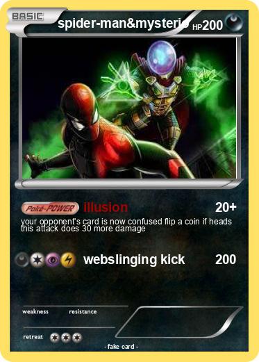 Pokemon spider-man&mysterio
