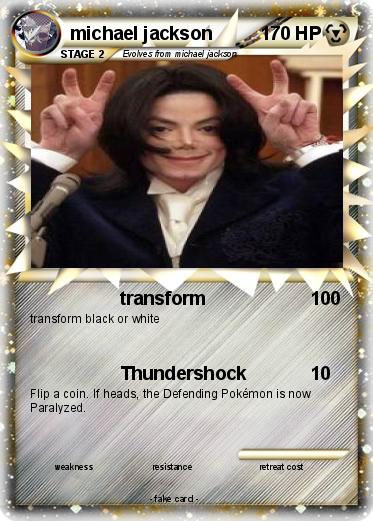 Pokemon michael jackson