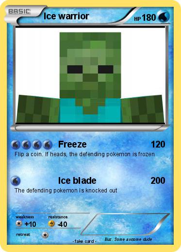 Pokemon Ice warrior