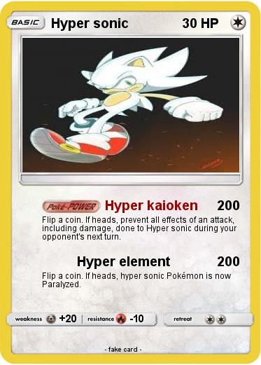 Pokemon Hyper sonic