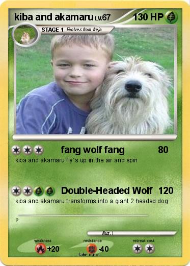 Pokemon kiba and akamaru