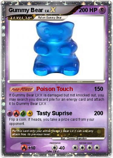 Pokemon Gummy Bear