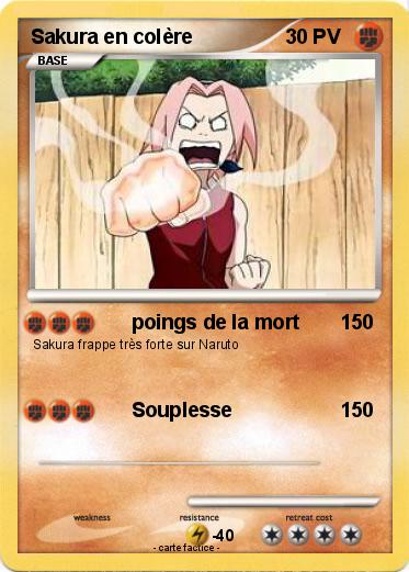 Pokemon Sakura en colère