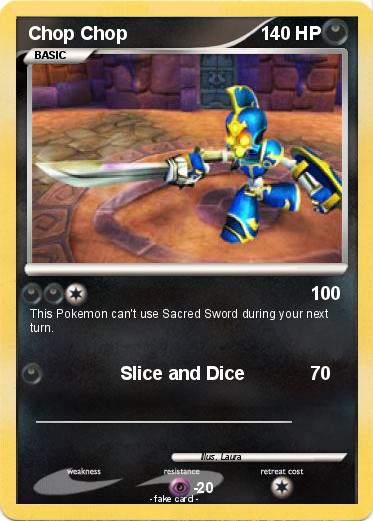 Pokemon Chop Chop