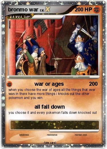 Pokemon bronmo war