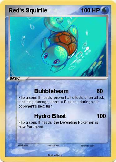 Pokemon Red's Squirtle