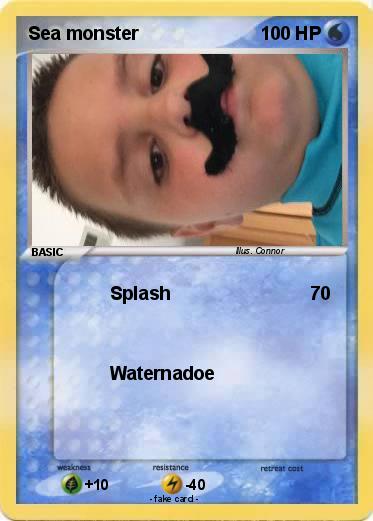 Pokemon Sea monster