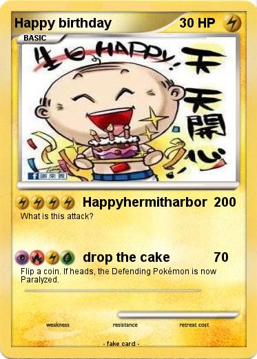 Pokemon Happy birthday