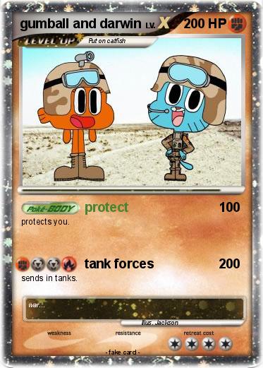 Pokemon gumball and darwin