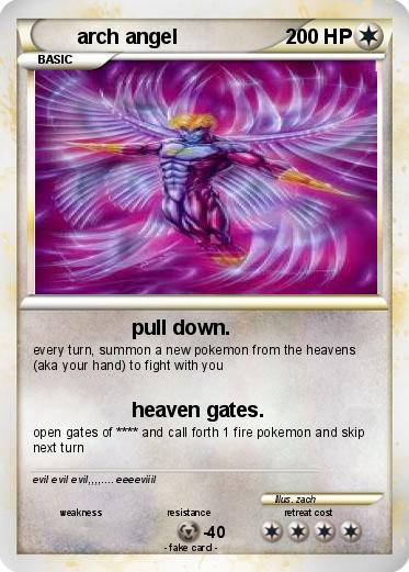 Pokemon arch angel