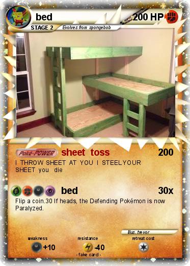 Pokemon bed