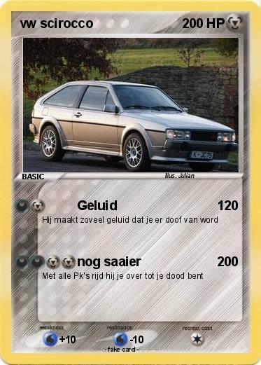 Pokemon vw scirocco