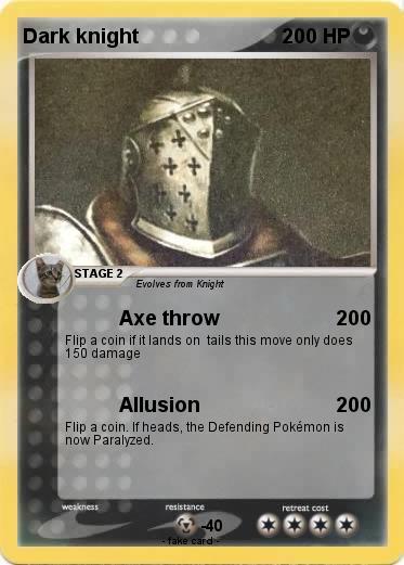 Pokemon Dark knight