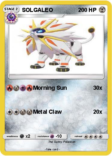 Pokemon SOLGALEO