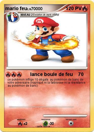 Pokemon mario feu