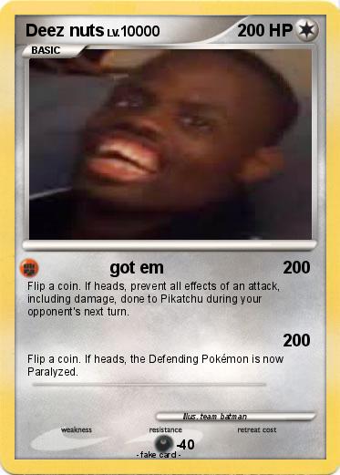 Pokemon Deez nuts