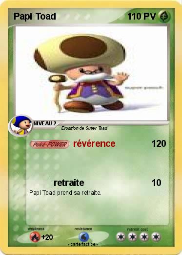 Pokemon Papi Toad