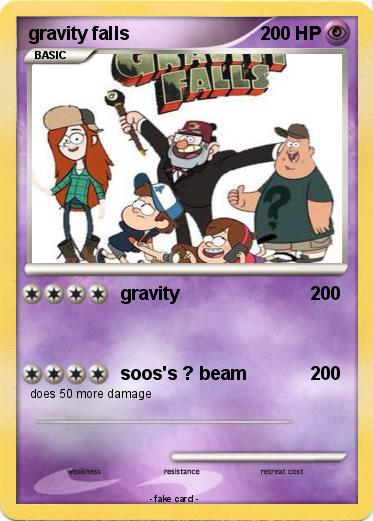 Pokemon gravity falls