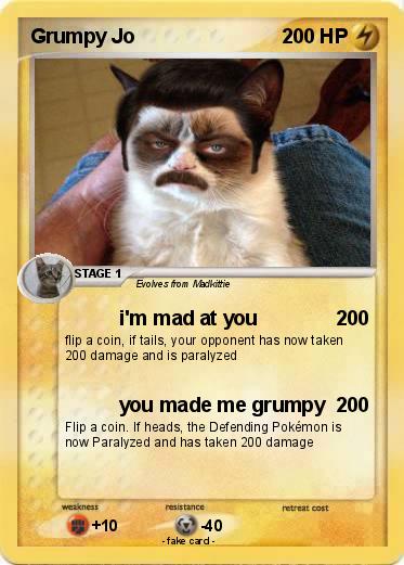 Pokemon Grumpy Jo