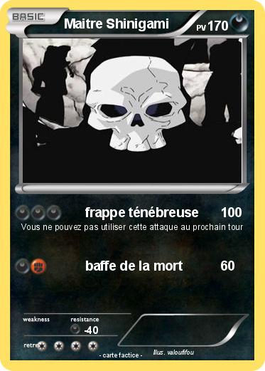 Pokemon Maitre Shinigami