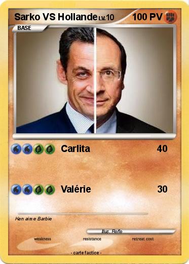 Pokemon Sarko VS Hollande