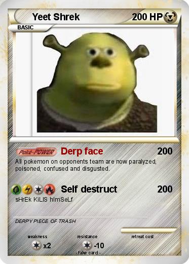 Pokemon Yeet Shrek