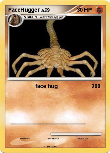 Pokemon FaceHugger