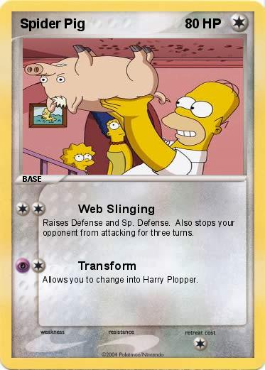Pokemon Spider Pig