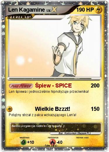 Pokemon Len Kagamine