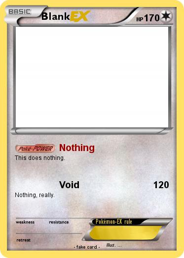 Pokemon Blank
