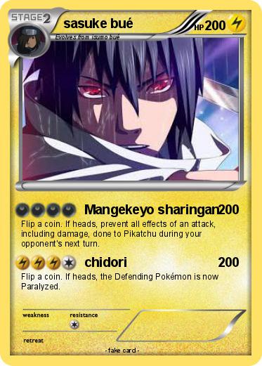 Pokemon sasuke bué