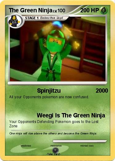 Pokemon The Green Ninja