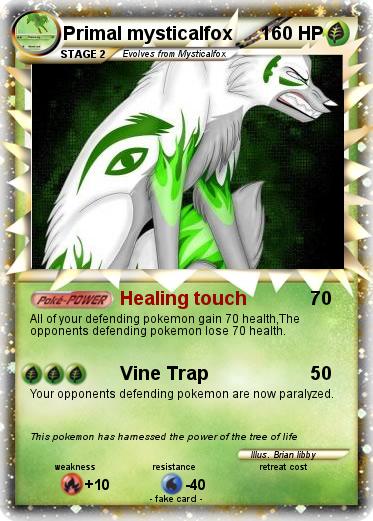 Pokemon Primal mysticalfox