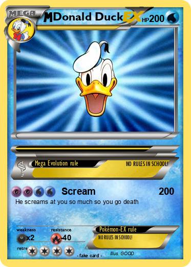 Pokemon Donald Duck