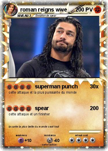 Pokémon Roman Reigns 64 64 - Spear - My Pokemon Card - Foto 13