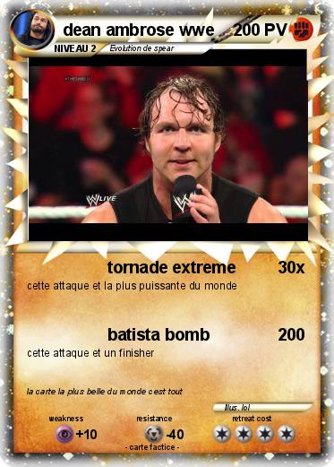 Pokemon dean ambrose wwe