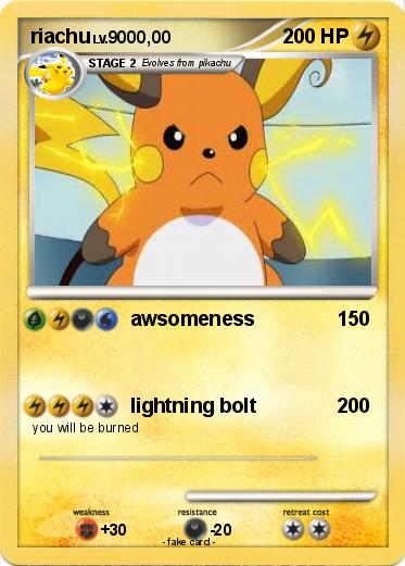 Pokemon riachu