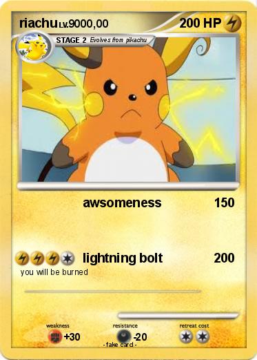 Pokemon riachu
