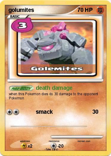 Pokemon golumites